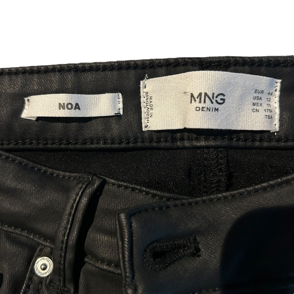 MANGO High Waist Skinny Jeans 'Noa' in Black 2025 - Picture 9 of 14